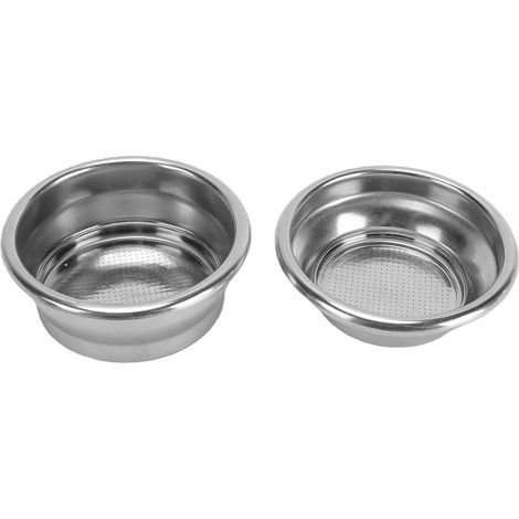 Panier filtrant porte-filtre adapté à la Machine à café Breville, Double couche, 2 tasses, en acier inoxydable pressurisé, 54mm (1/5)