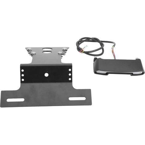 Jeffergarden Support de plaque d'immatriculation de moto avec feu arrière LED, adapté à Yamaha XSR900 2014 2020-DOU