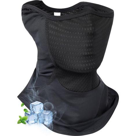 Breathable Neck Gaiter for Men Women Windproof Motorcycle Scarf Neck Warmer Anti-UV Multifunction Bandana Elastic for Sports Fishing Cycling Hiking Running (1/5)