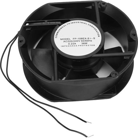 Ventilateur axial AC FP-108EX S1-S 220 V 38 W à roulement à billes ovale (1/5)