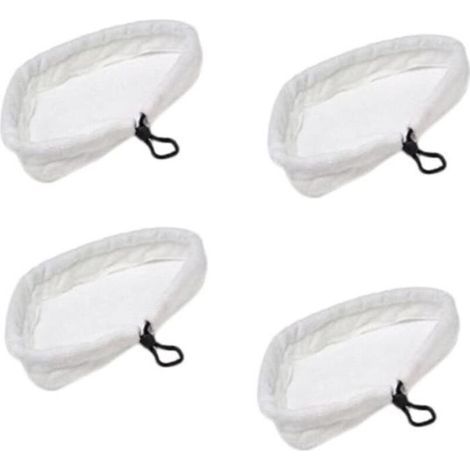 Set of 4 Microfiber Mops for H2O Mop Steam Mop - FABLCREW (1/4)
