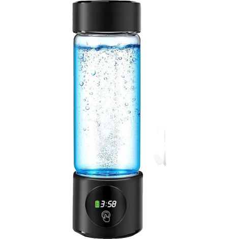Générateur d'eau hydrogène, technologie à double chambre, contrôle tactile, noir (1/2)