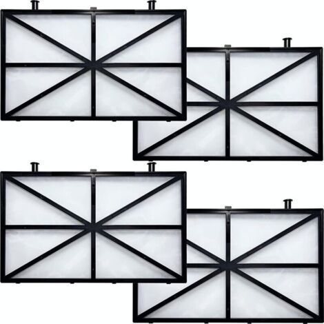 Cartouches filtrantes à ressort compatibles avec les modèles Dolphin M500, M200, M400, Wave 90, ve 65, Oasis Z5, Sigma, C3, C4 et Nautilus CC Plus. Référence : 9991433-R4 (lot de 4). (1/3)