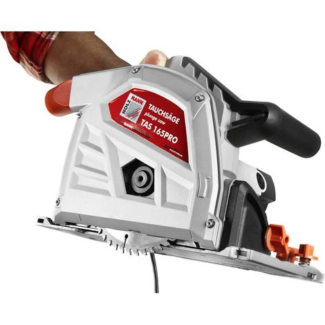 Holzmann TAS165PRO Seghetto a immersione 1400 W velocita' variabile 2000 - 5300 rpm con sistema di aspirazione polveri colore Nero (1/7)