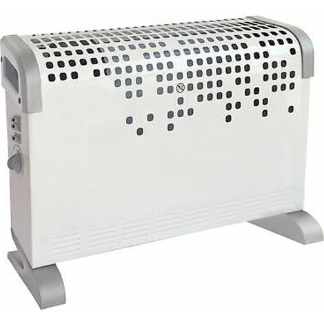 Trade Shop - Calentador Convector Calentador Ventilador De Turbina 1800w 2 Potencias Electrodomésticos -