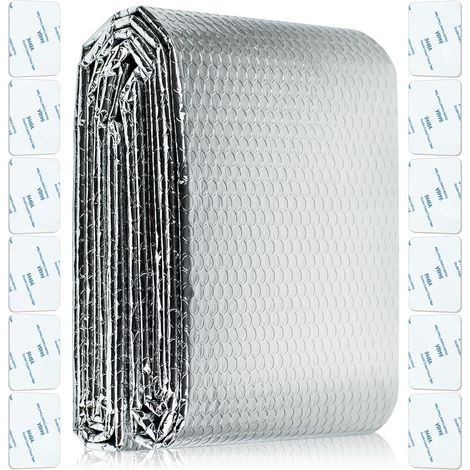 Feuille Réflecteur de Radiateur - 5 m x 0,6 m x 3 mm - Film isolant - Film réfléchissant pour radiateur - Isolation derrière le radiateur
