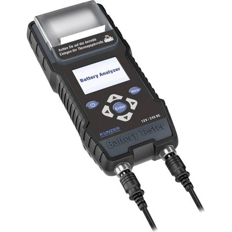 Probador de batería multicolor Kunzer con impresora integrada