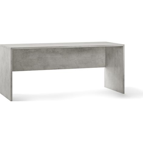 Scrivania 180x76x69 cm Cemento (1/2)