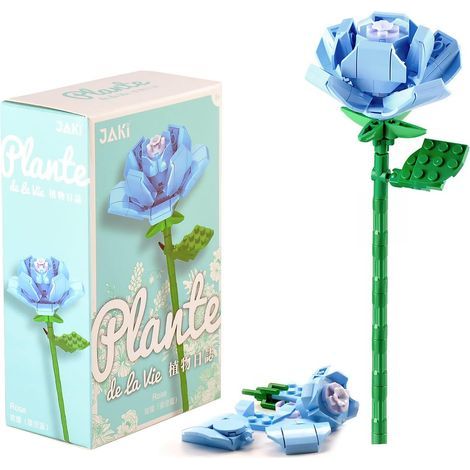 Ideen für einen Blumenstrauß aus Bausteinen – Kultiges pinkes Spielzeug für Kinder und Erwachsene