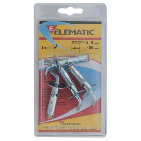 ELEMATIC BLISTER TASSELLI T61/OC9 (PZ.4) ITW CONSTRUCTION PRODUCTS ITALY CF 8,0