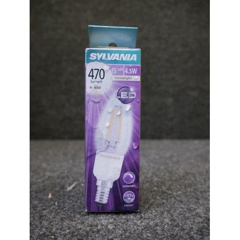 Ampoule flamme TOLEDO Retro dimmable 470lm E14 - SYLVANIA - 0027292