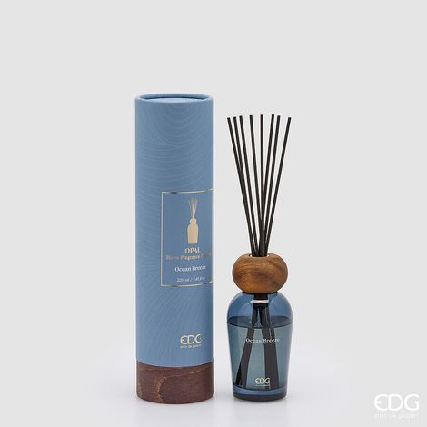 EDG Enzo De Gasperi Profumatore Bottiglia Opal 220 Ml H 14 Cm Ocean Breeze