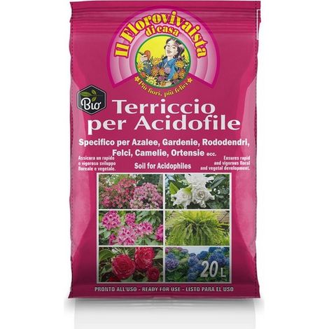 1PZ TERRICCIO PER PIANTE ACIDOFILE lt. 20