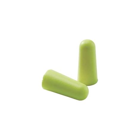 TAPPO AURICOLARE MONOUSO IN SCHIUMA DI POLIURETANO GIALLO FLUO SNR 34- - in conf. da 2 pezzi - 200 paio