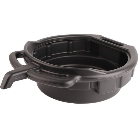 Bac de vidange d'huile portable noir antigel pour voiture, outil universel de réparation automobile 7,5 L (1/5)
