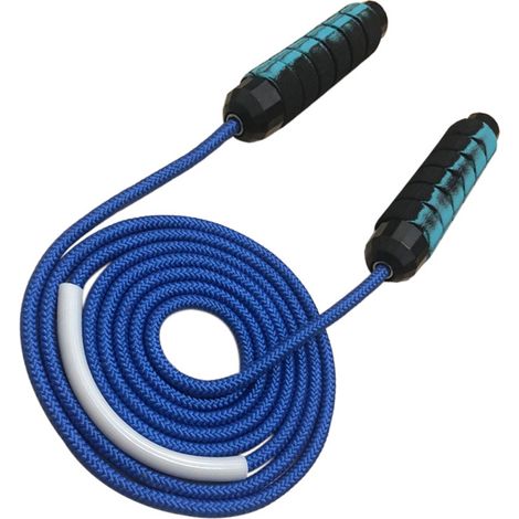 Corde À Sauter - Système Pivotant 360 Degrés - Mousse Mémoire De Forme - Ajustable Pour Fitness Cardio Boxing - 1 Pièce (1/5)