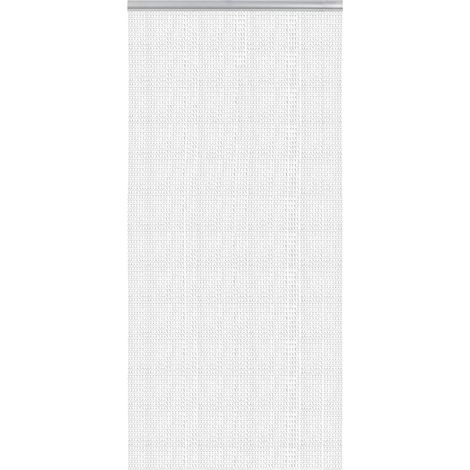 vidaXL Mosquitera de cadena para puerta aluminio 100x200 cm (1/2)