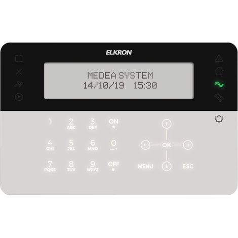 KP710D Tastiera softouch con display LCD