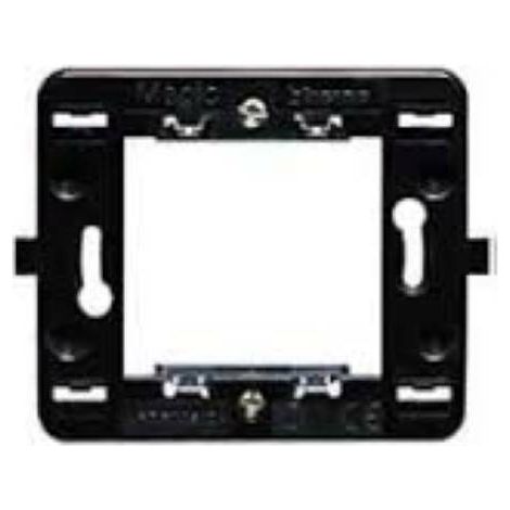 Soporte Bticino Magic 2 plazas para caja redonda 500S/2A