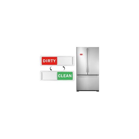 Aimant Lave Vaisselle Propre Sale,Panneau Magnétique Pour Lave,Indicateur De Signe Sale Propre Aimant,Facile À Lire Et À Placer,Accessoires Lave Vaisselle,Aimant Gadget Cuisine,Organisateur Cuisine (1/5)