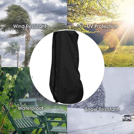 Housse de Protection pour Sac de Frappe en Oxford, Imperméable, Anti-Poussière, Anti-UV et Coupe-Vent, 56 x 168 cm (1/3)