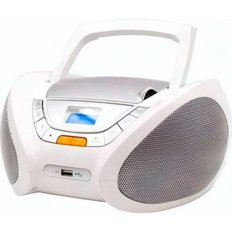 LAUSON CP743 BLANCO / REPRODUCTOR RADIO CD CON ALTAVOCES INCORPORADOS