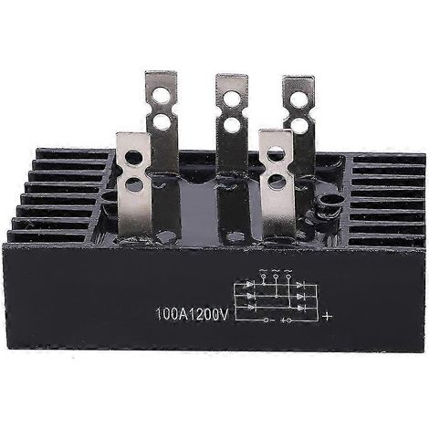 Pont redresseur triphasé 100A 1200V pour alternateur, module diode SQL100A, kit de redressement haute puissance (1/3)