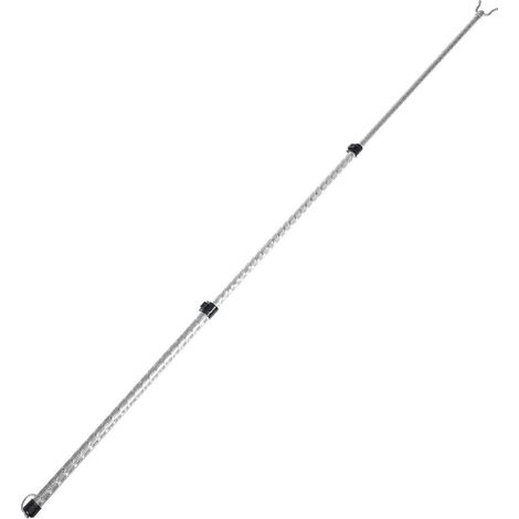cintre métallique à ressort, cintre télescopique, récupérateur d'objets, canne télescopique (1/4)