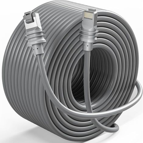Câble Starlink Gen 3 25m, rallonge de câble Starlink étanche pour Starlink Standard Gen 3 / Satellite V3, câble Ethernet Starlink