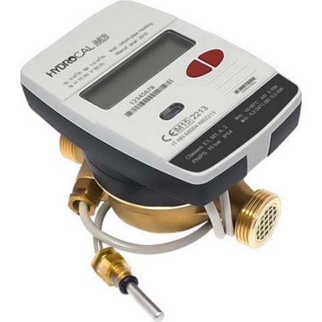 Sanitaire-Distribution – Compteur d'énergie thermique gaz – Débit 1,5m3/h – Calibre 15 – T° de service +5°C à +90°C – Affichage LCD 8 digits (1/2)