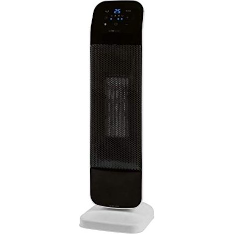Clatronic HL 3763 calefactor soplante blanco y negro