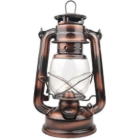 Lampe à pétrole vintage pour le camping et la décoration intérieure (1/4)