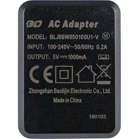ADAPTADOR USB PARA ENCHUFE DE PARED  JBM14031 (1/3)