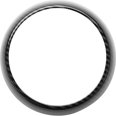 4x CôTé de Tableau de Bord de Voiture DéCoration D'AéRation Cache de Bague Autocollant de Voiture Style de Fibre de Carbone pour Cooper F55 F56 (1/2)
