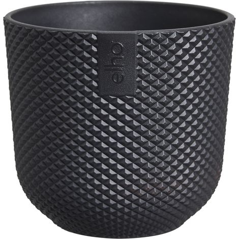 Vaso Jazz Round Mini D 7 x H 7 cm Nero ELHO