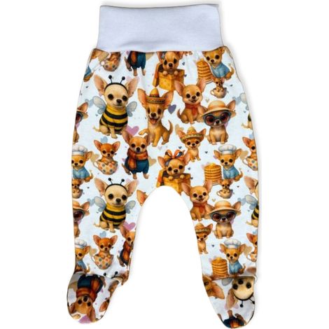 Schlafanzüge 98, druckfreie Kindershorts, 100 % Baumwolle, Hunde (1/5)