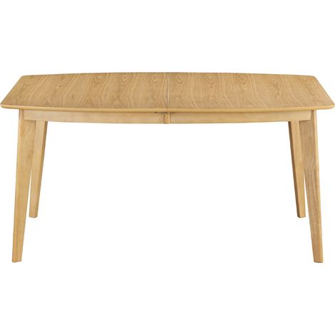 Esstisch ausziehbar skandinavisch aus hellem Holz L150-200 LEENA