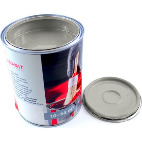 Vernice grigia, vernice grigio agata RAL 7038 WILKENS GRANIT, barattolo da 1 litro (1/3)