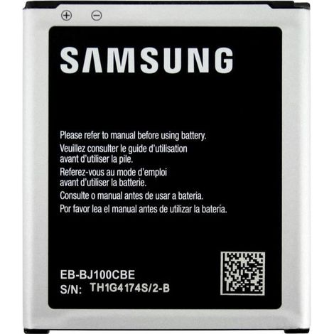 Batterie - SAMSUNG - EB-BJ100CBE - 1850mAh - Lithium Ion - Compatible Galaxy J1 (1/4)