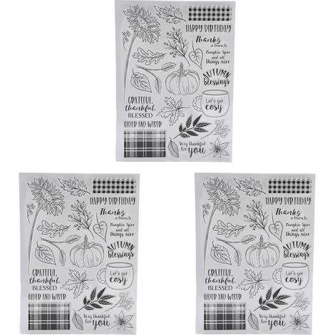 Tampon en Silicone Transparent pour Voyage - Décoration de Cartes Souvenir (1/5)