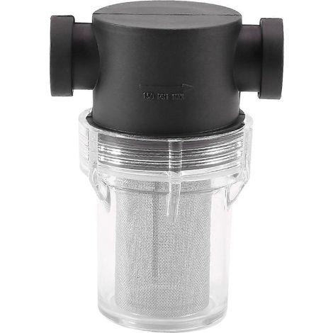 Filtro per autolavaggio, filtro a rete in linea da 1/2 pollice, pompa dell'acqua, filtro per tubature ad alto flusso per irrigazione, ingresso acqua per giardinaggio. (1/5)