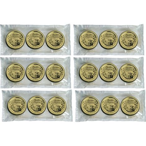 KIT 18 COPERCHI 56MM PER BARATTOLI QUATTRO STAGIONI BORMIOLI CAPSULE DIAMETRO