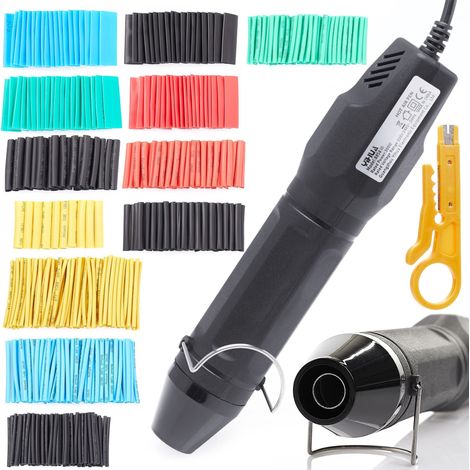 Pistolet thermique Yihua 8858-III + Ensemble de tubes thermorétractables 5 couleurs / 8 tailles 510 pièces. (1/5)