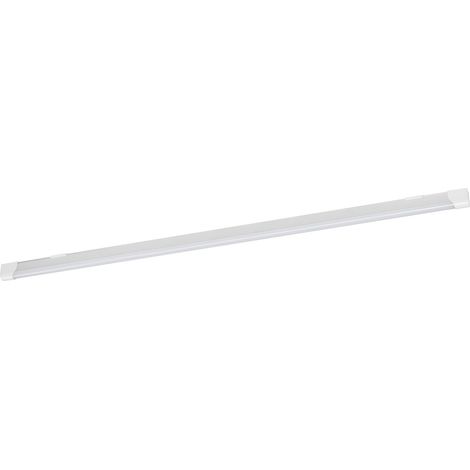 Osram – Réglette LED 1200 mm 20 W 2000 lm blanc froid 4000 K – Aluminium argenté – IP20 pour montage plafond et mur – Efficacité 100 lm/W