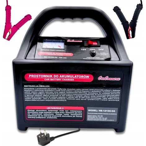 Autobatterieladegerät 12V/24V 15A (1/5)