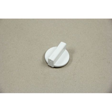 Manette blanche de commande pour Plaque de cuisson BRANDT AS0006464