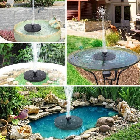 Fontaines solaires/jeux d'eau (1/2)