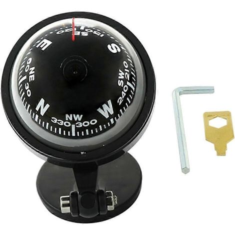 Kugelkompass für Autos, Rückspiegelkompass, professioneller Autokompass, auslaufsicherer Kugelkompass