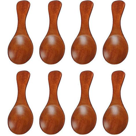 8 cuillères en bois