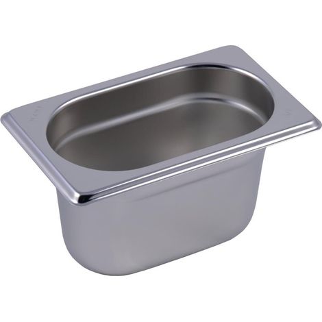 Bac Gastro Inox GN 1/9 - Profondeur 100 mm - Gastro M